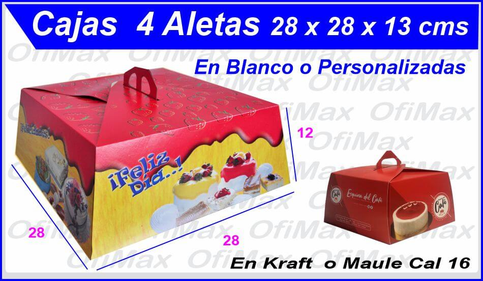 cajas-para-empacar-tortas-ponques-tipo-maletin-de-28 cms, bogota, colombia