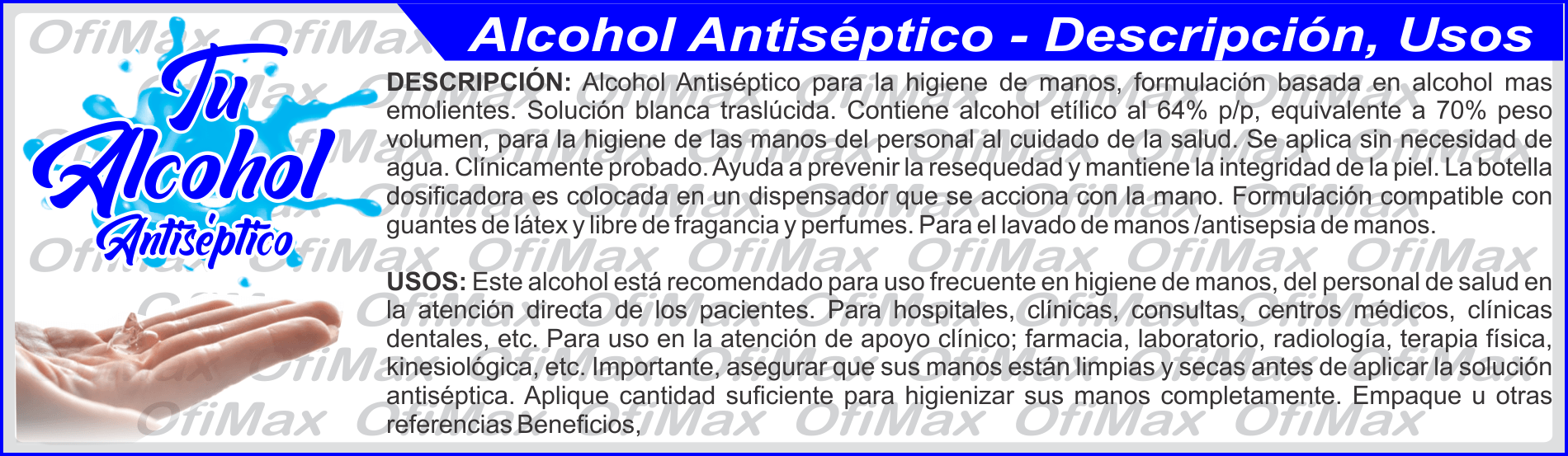 alcohol antiseptico usos, bogota, colombia